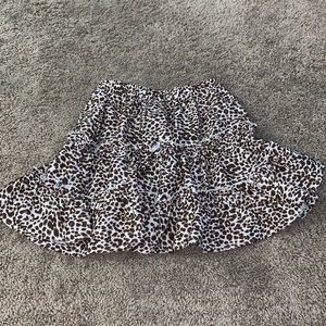 cheetah skirt